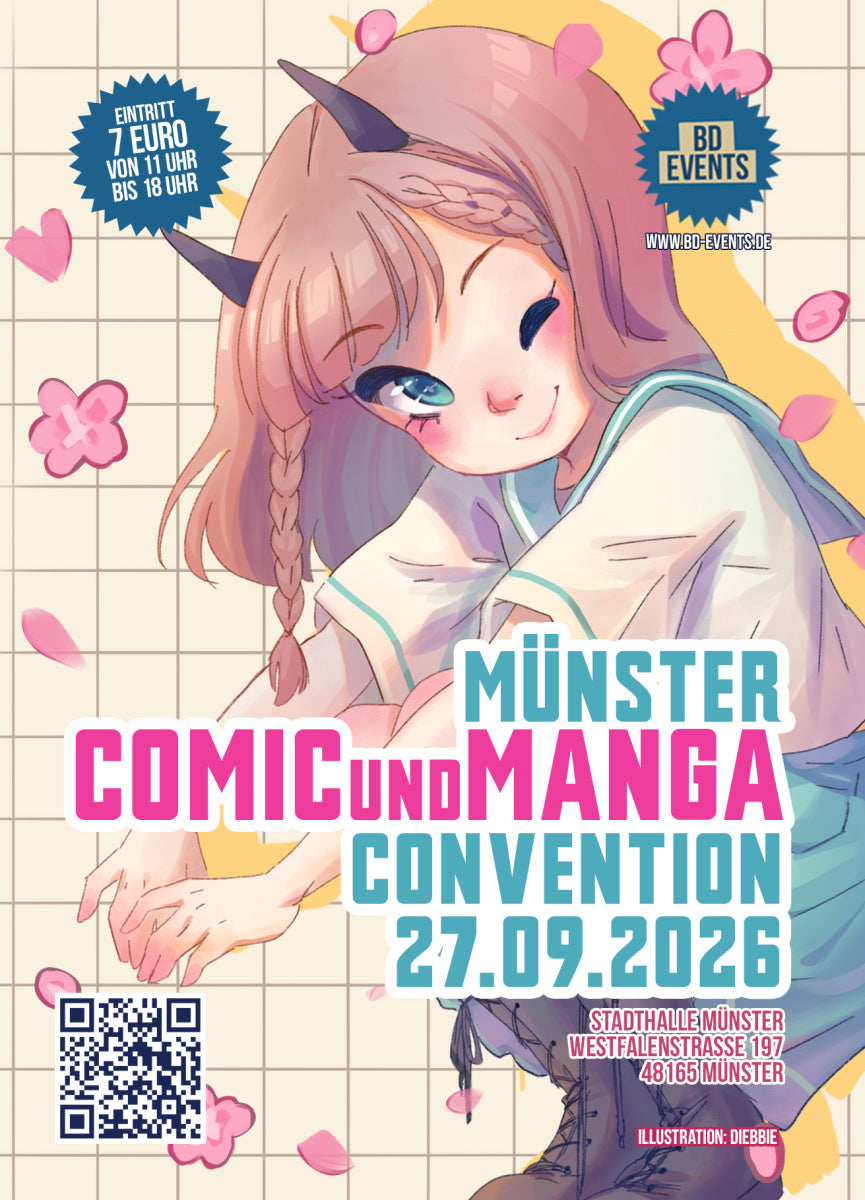 Comic- und Manga-Convention in Münster am 27. September