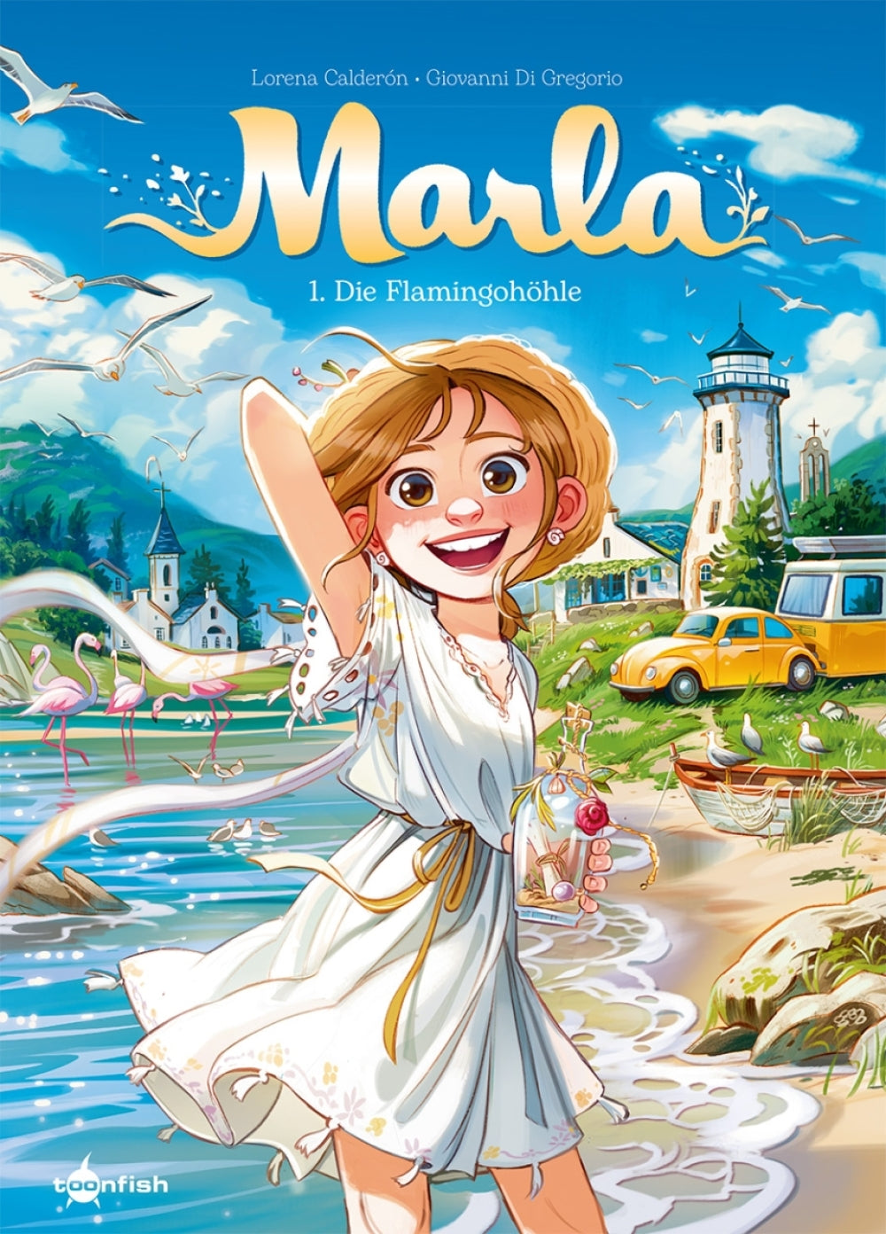 Marla 1 – Die Flamingohöhle: Abenteuer am Meer