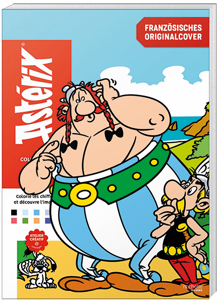 Asterix Malen nach Zahlen