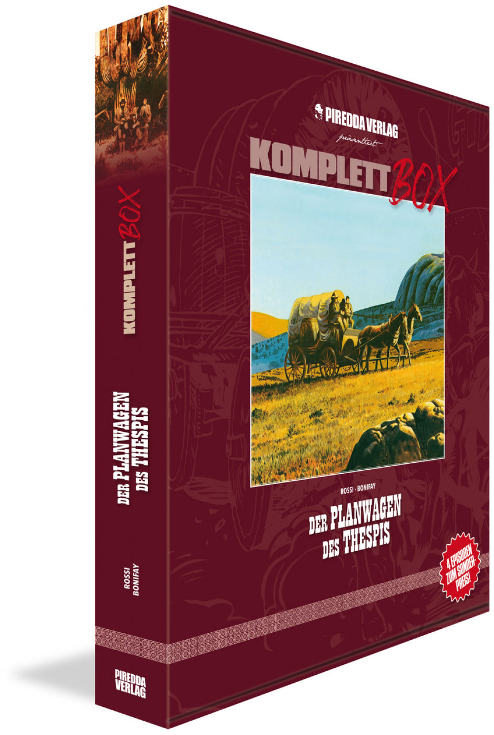 Der Planwagen des Thespis Komplett-Box