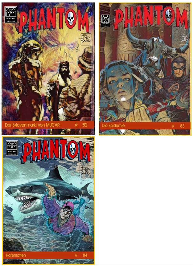 Phantom 82.-84. Abenteuer (ECR Verlag)