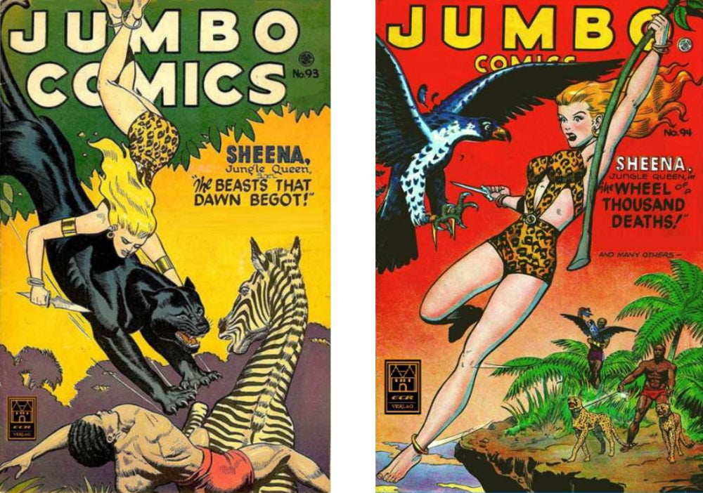 Jumbo Comics: Sheena 93/94