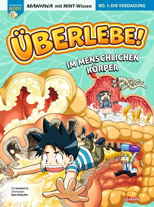 MANHWA mit coolem MINT-Wissen: Überleben im menschlichen Körper 1