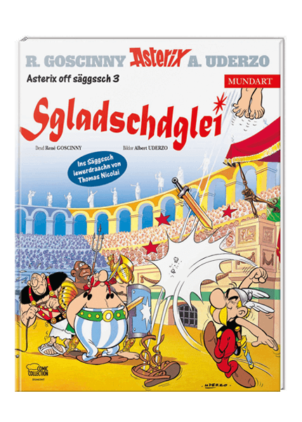 Asterix Mundart Sächsisch III