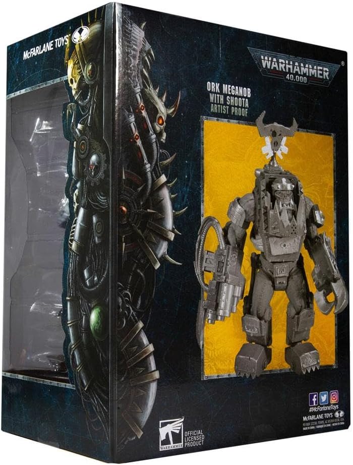 Warhammer 40k Actionfigur Ork Meganob with Shoota (Artist Proof) 30 cm
