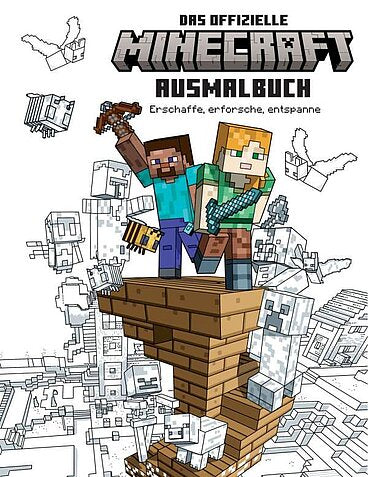 Minecraft Das offizielle Ausmalbuch